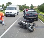 Tödlicher Unfall auf der B 247 (Foto: Polizei) Tödlicher Unfall auf der B 247 (Foto: Polizei)
