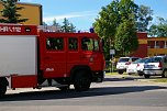 Feuerwehr&uuml;bung an Hentrich-Schule (Foto: Ilka K&uuml;hn)