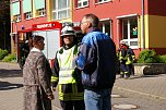 Feuerwehr&uuml;bung an Hentrich-Schule (Foto: Ilka K&uuml;hn)