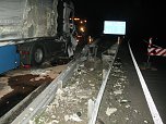 Unfall am Hermsdorfer Kreuz (Foto: Autobahnpolizei) Unfall am Hermsdorfer Kreuz (Foto: Autobahnpolizei)