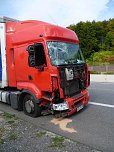 Crash auf der A38 (Foto: API)