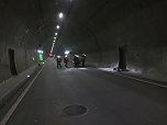 Großübung im Höllbergtunnel (Foto: Feuerwehr Bleicherode) Großübung im Höllbergtunnel (Foto: Feuerwehr Bleicherode)