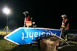 Unfall auf der A 38 (Foto: Feuerwehr Heiligenstadt)