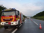 Unfall auf der Autobahn (Foto: privat)