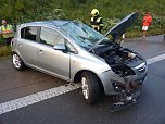 Unfall auf der Autobahn (Foto: privat)