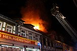 Großbrand in der Marktstraße (Foto: Feuerwehr Heilbad Heiligenstadt) Großbrand in der Marktstraße (Foto: Feuerwehr Heilbad Heiligenstadt)