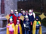 Sternsinger in Zella (Foto: Gisela Hoffmann) Sternsinger in Zella (Foto: Gisela Hoffmann)