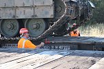 Panzer in Richtung Litauen verladen (Foto: Karl-Heinz Herrmann) Panzer in Richtung Litauen verladen (Foto: Karl-Heinz Herrmann)