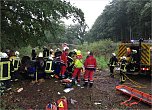 Unfall bei Neuendorf (Foto: Feuerwehr Heiligenstadt)