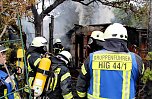 Gartenlaube abgebrannt (Foto: Feuerwehr Heiligenstadt) Gartenlaube abgebrannt (Foto: Feuerwehr Heiligenstadt)