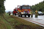 Unfall auf der A 38 (Foto: S. Dietzel)