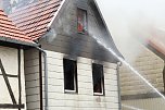 Wohnhausbrand in Buhla (Foto: Silvio Dietzel)