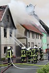 Wohnhausbrand in Buhla (Foto: Silvio Dietzel)
