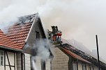 Wohnhausbrand in Buhla (Foto: Silvio Dietzel)