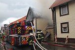 Wohnhausbrand in Buhla (Foto: Silvio Dietzel)