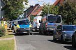 Polizeieinsatz in Kleinkeula (Foto: S.Dietzel) Polizeieinsatz in Kleinkeula (Foto: S.Dietzel)