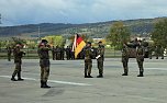 Kommandeurswechsel beim Panzerbataillon 393 "Th&uuml;ringer L&ouml;we" in der Kyffh&auml;user Kaserne Bad Frankenhausen statt.... (Foto: Karl-Heinz Herrmann)