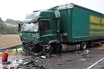 Schwerer Unfall bei Arenshausen (Foto: S. Dietzel)
