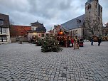 Auf dem Quedlinburger Weihnachtsmarkt (Foto: P.Blei)