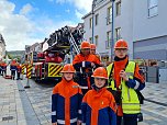 Übungs-Einsatz für die Jugendfeuerwehr (Foto: Feuerwehr Heiligenstadt) Übungs-Einsatz für die Jugendfeuerwehr (Foto: Feuerwehr Heiligenstadt)