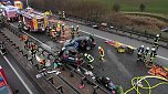 Tragischer Unfall auf der A 38 (Foto: S.Dietzel)