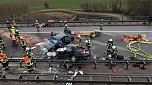 Tragischer Unfall auf der A 38 (Foto: S.Dietzel)