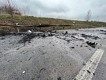 Tagbilder der Unfallstelle (Foto: S.Dietzel) Tagbilder der Unfallstelle (Foto: S.Dietzel)
