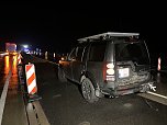 Unfall letzte Nacht auf der A 38 (Foto: S.Dietzel) Unfall letzte Nacht auf der A 38 (Foto: S.Dietzel)