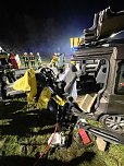 Schwerer Unfall an der Anschlussstelle Worbis (Foto: S. Dietzel/Feuerwehr Worbis)