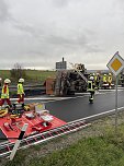 Unfall auf dem Autobahnzubringer (Foto: S.Dietzel)