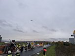 Unfall auf dem Autobahnzubringer (Foto: S.Dietzel)
