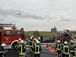 Unfall auf dem Autobahnzubringer (Foto: S.Dietzel)