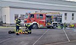 Feuerwehr bei der &Uuml;bung (Foto: Feuerwehr Heiligenstadt )