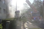 Flammen im Keller (Foto: Feuerwehr Heiligenstadt)