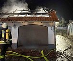 Garagenbrand im Eichsfeld (Foto: Feuerwehr Deuna) Garagenbrand im Eichsfeld (Foto: Feuerwehr Deuna)