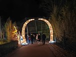 Magische Lichterwelten in Halle (Foto: P.Blei) Magische Lichterwelten in Halle (Foto: P.Blei)