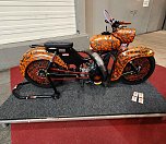 Peter Blei auf der Motorradmesse Erfurt (Foto: Peter Blei)