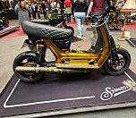 Peter Blei auf der Motorradmesse Erfurt (Foto: Peter Blei)