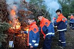 Osterfeuer in Heiligenstadt (Foto: Feuerwehr Heiligenstadt)