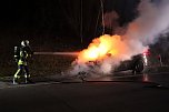 Pkw steht in Flammen (Foto: Feuerwehr Heiligenstadt) Pkw steht in Flammen (Foto: Feuerwehr Heiligenstadt)
