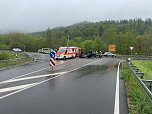 An der Unfallstelle (Foto: LPI Nordhausen )