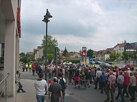 Bild: Demonstration gegen Neonazis