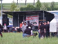Bild: Neonaziveranstaltung Polizeipr&auml;senz
