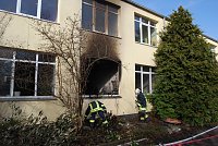Bild: Brand im Bildungswerk