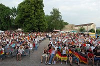 Bild: Petersberg im Fussballfieber