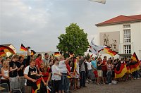 Bild: Petersberg im Fussballfieber