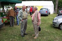Bild: Die wichtigsten M&auml;nner des Ortsverbandes Nordhausen: Rechts der Gr&uuml;nder (1958) Gregor Hille, links d