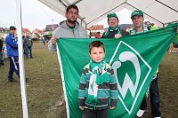 Bild: Werder-Bremen-Profis in Bleicherode