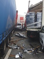Bild: Chaos auf der Autobahn
