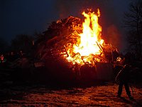 Bild: Osterfeuer in Leinefelde